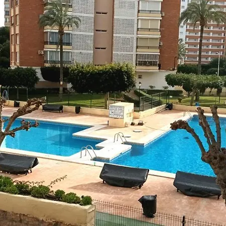 Apartamento Con Vistas Al Mar Poniente Avda Uruguay 貝尼多姆