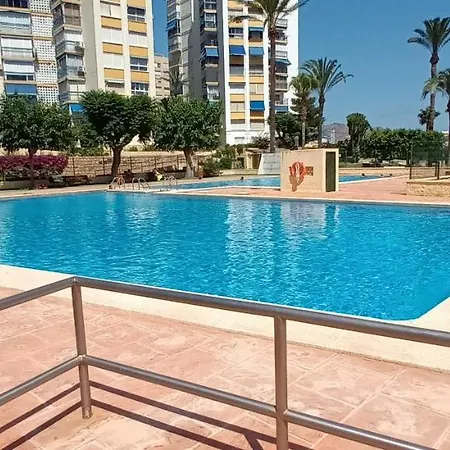 Apartamento Con Vistas Al Mar Poniente Avda Uruguay * 貝尼多姆